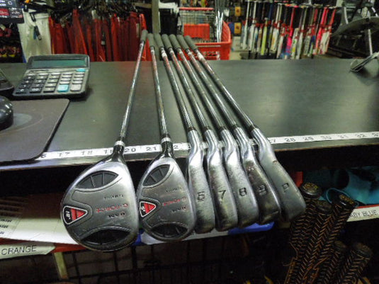 Used RAM G-Force 7 Piece Lefty Golf Set 6-9 i, Pw, 5h and Driver