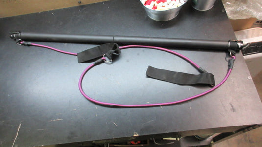 Used Portable Pilates Bar Fitness Exercise Stick