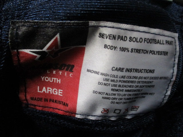Load image into Gallery viewer, Used Alleson Integrated Padded Football Pants Youth Size Large
