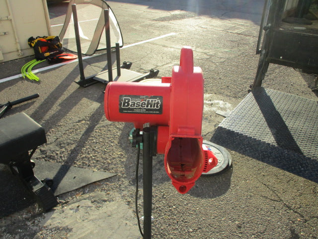 Load image into Gallery viewer, Used Base Hit Pitching Machine Will Pitch Real Baseballs
