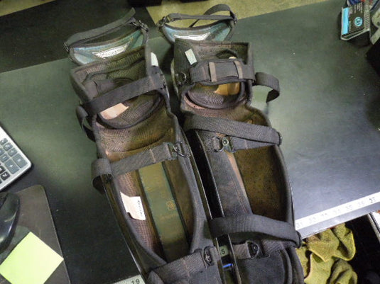 Used Easton Jen S. The Very Best Catcher Shin Guards Size Large