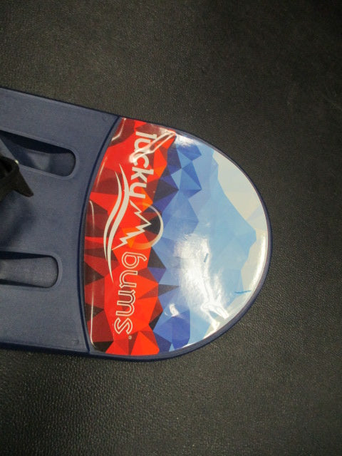 Load image into Gallery viewer, Used Lucky Bums 120cm Plastic Snowboard Sled Ages 5-10
