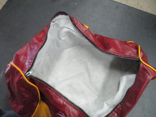 Used Burgundy Duffle Bag