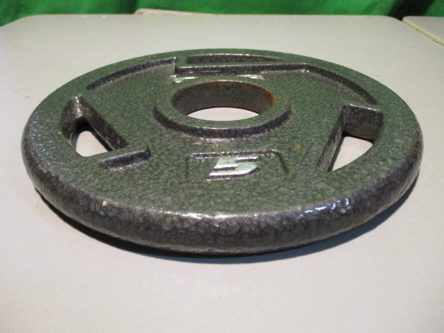 Load image into Gallery viewer, Used CAP 5 LB Cast Iron Weight Plate
