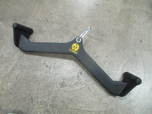 Used Wnoey 24" Rubber Coated Lat Pull Down Attachment