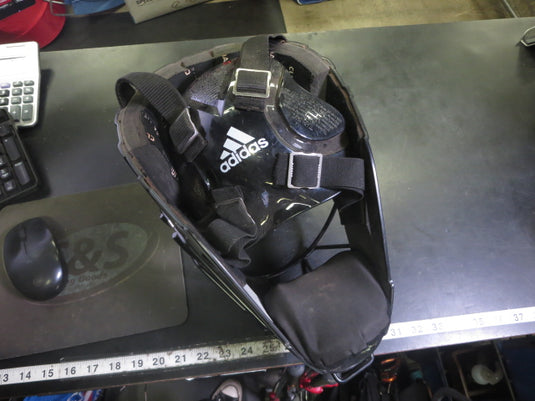 USed Adidas Hockey Style Catchers Helmet Size 6 1/4 - 7