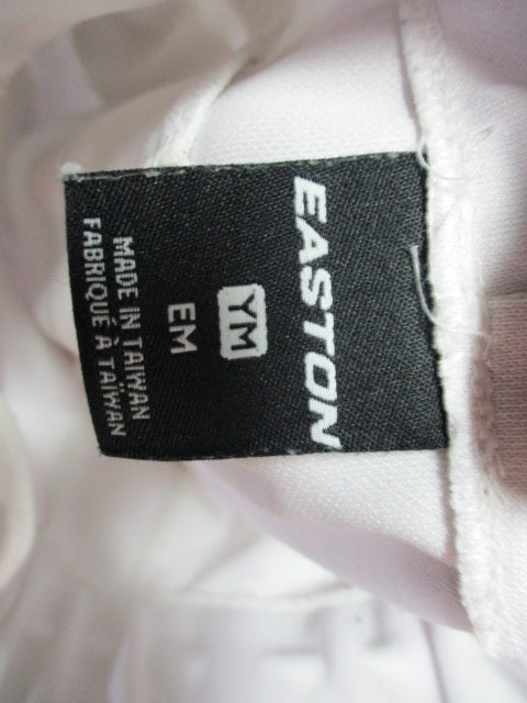 Used Easton Elastic Bottom Size Youth Medium Baseball Pant