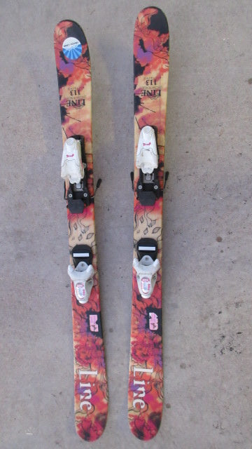 Used Line 311  Snow Angel Celebrity Downhill Skis 113cm