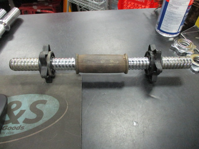 Load image into Gallery viewer, Used Spinlock Dumbbell Handle With Spinlock Collars
