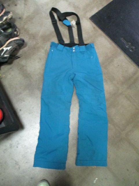 Load image into Gallery viewer, Used Dare 2B Snow pants with attached suspenders size age 11-12
