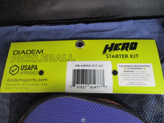 New Diadem Hero Arizona Starter Pickleball Paddle Kit