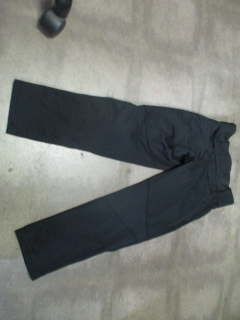 Used Nike Black open Bottom Baseball Pants Size Youth XS