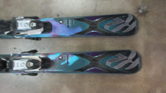 Used K2 Superstitious Downhill Skis w/ Marker Bindings Size 153cm