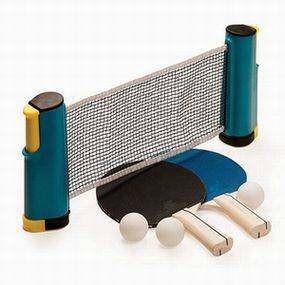 New Champion Anywhere Table Tennis Set