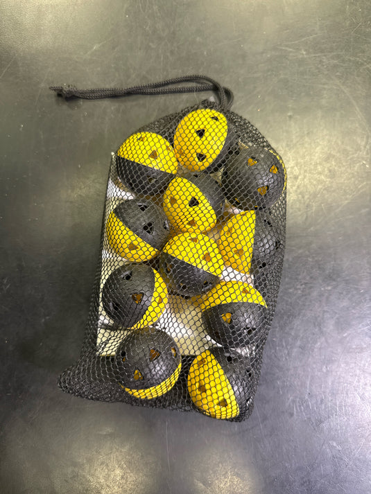 Used Sklz Mini Impact Balls 11ct with Carry Bag