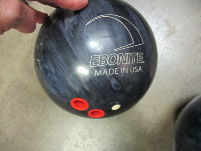 Load image into Gallery viewer, Used Ebonite HL1300 Mission Domination 15 Lb Bowling Ball
