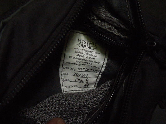 Used Mystery Ranch Forager Hippack in Black