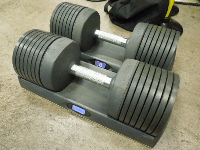 Load image into Gallery viewer, Used Sold As is JAXJOXX Electronic Adjustable Dumbbells Does not work currently
