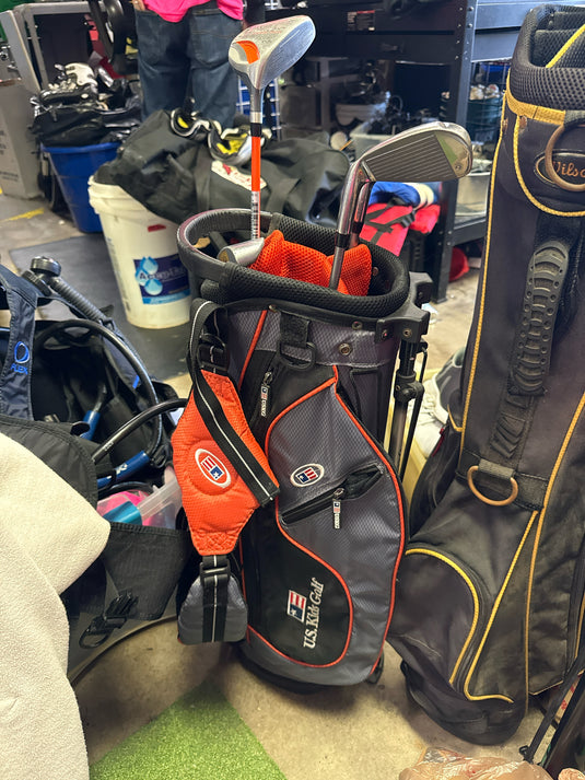 Used US Kids UL-51u 4 pc Jr Golf Set with Bag
