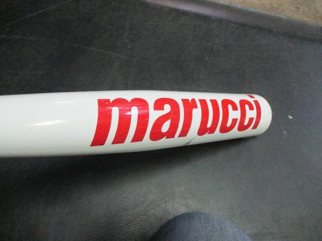 Load image into Gallery viewer, Used MARUCCI MCBC7  Length 34&quot; (-3) WHITE/RED BBCOR Bat
