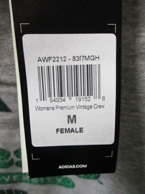 Load image into Gallery viewer, Adidas Premium Vintage Crew Sweater Jacket Womens Size Large
