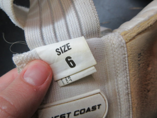 Used West Coast Spyder X Sunset Goalkeeper Gloves - Size 6