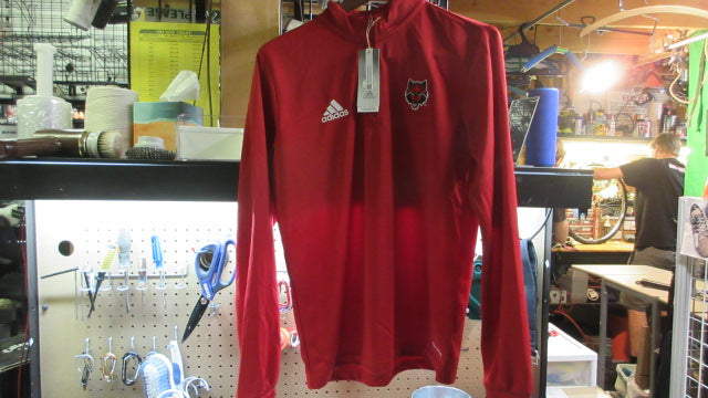 Load image into Gallery viewer, Adidas Arkansas State Red Wolves Quarter Zip Jacket - Size Medium
