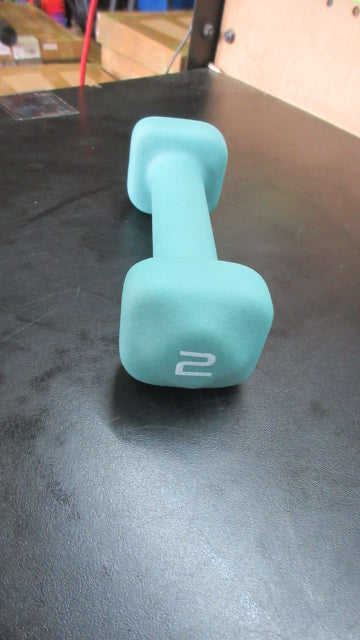 New Cap Barbell TONE Fitness 2lb Neoprene Coated Square Head Dumbbells - Pair