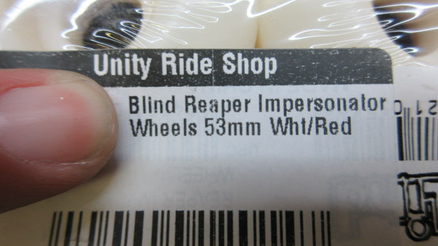 Load image into Gallery viewer, Unity Ride Shop Blind Reaper Impersonator Wheels - 53mm
