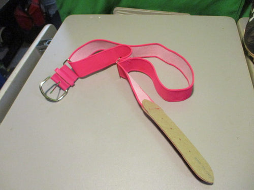 Used Pink Adult Baseball Belt