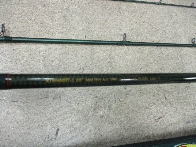 Load image into Gallery viewer, Bass Pro Shop Extreme XTR66MHT-3 6"6" Med HVY 10-20# FLY ROD With case
