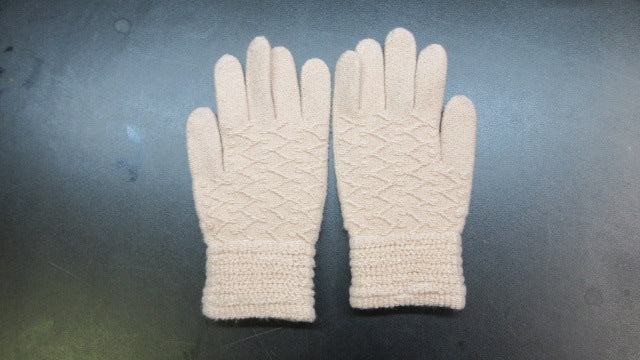 Load image into Gallery viewer, Used Steve Madden Lurex Zig-Zag I-Touch Winter Gloves
