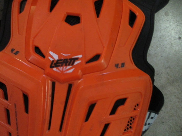Load image into Gallery viewer, Used Leatt 4.5 Orange White JR XXL MX CHEST PROTECTOR
