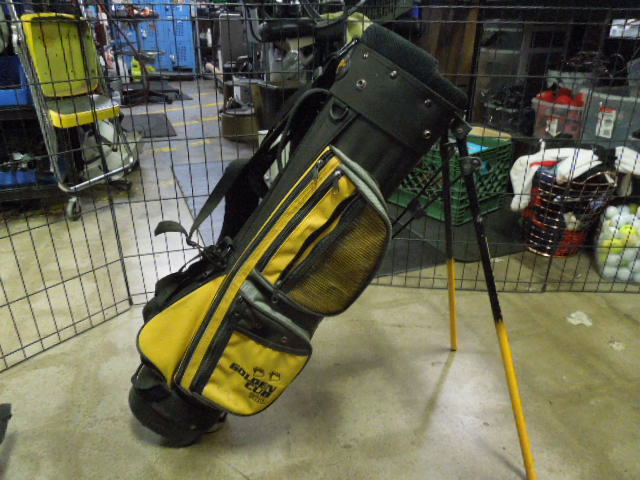 Load image into Gallery viewer, Used Golden Cub 220 Jr Golf Stand Bag in Yellow
