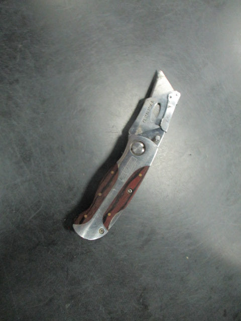 Load image into Gallery viewer, Used Craftsman Wood Inlaid Pocket Utility Blade
