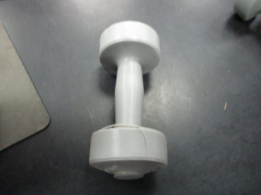 Used Pro Sport 3 LB Plastic Dumbbell - Cracked