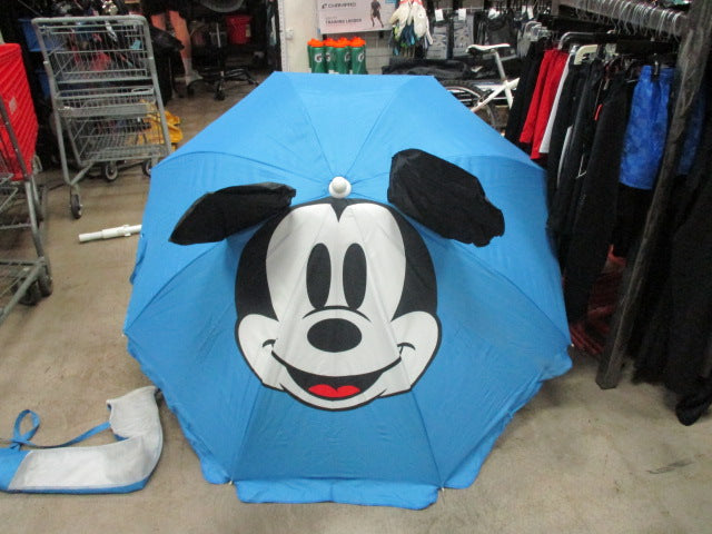 Load image into Gallery viewer, Used Mickey Mouse UMBRELLA With Ground Stake 6 Feet
