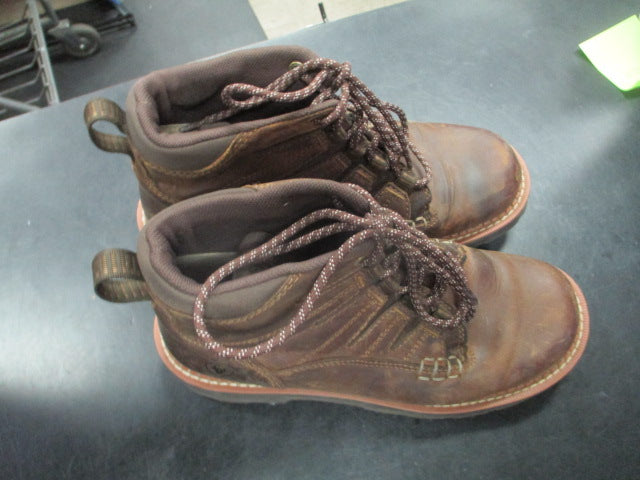 Load image into Gallery viewer, Used Ariat Leather Hiking Shoes Brown Size 9 B
