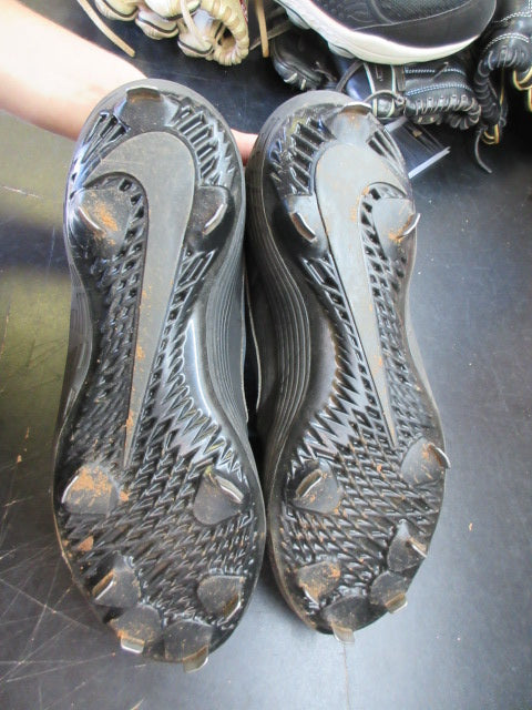Load image into Gallery viewer, Used Nike Mens Alpha Huarache Elite 2 Low Metal Baseball Cleats - Size 12
