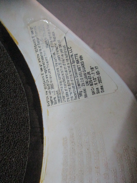 Load image into Gallery viewer, Used Easton Batting Helmet W/ Jaw Guard - Size 6 1/2 - 7 1/8
