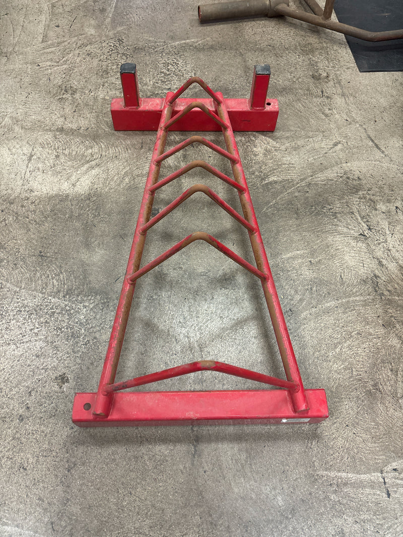 Load image into Gallery viewer, Used Red Weight Plate Rack 18" X 33"
