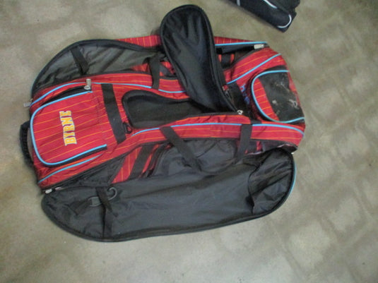 Used BoomBah Spartan Custom Baseball Rolling Bag