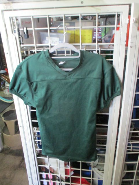 Load image into Gallery viewer, Used Epic Sports Green Football Jersey Youth Size Medium
