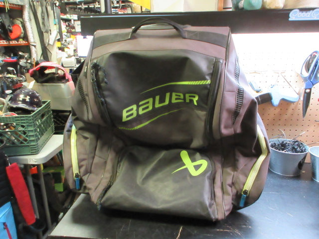 Load image into Gallery viewer, Used Bauer Junior Elite Hockey Wheeled Backpack
