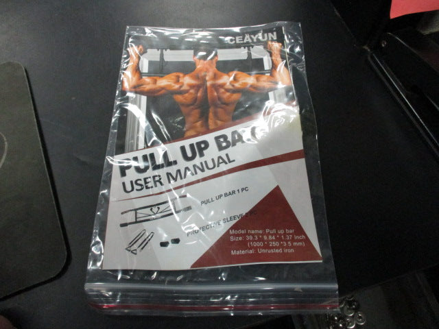 Load image into Gallery viewer, Used Ceayun Pull Up Bar With Protective Sleeve 2 PC
