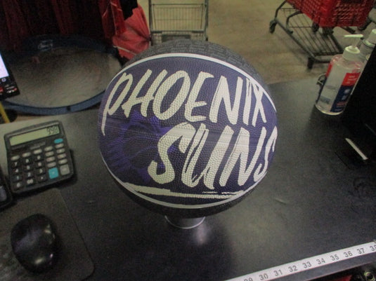 Used Spalding Phoenix Suns Branded Official Size Basketball