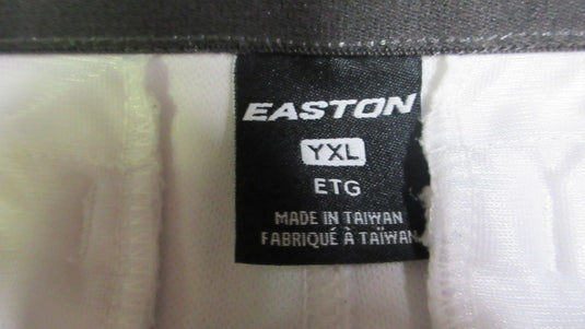 Used Easton Knicker Baseball Pants Youth XL- White