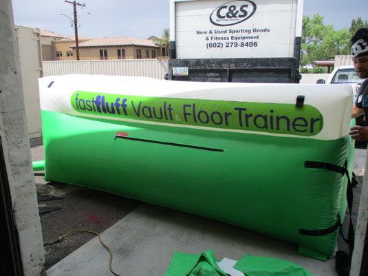 Used  FastFluff  Inflatable Vault & Floor Trainer