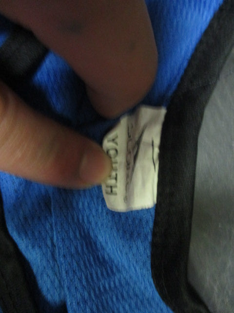 Used Score Size Youth Blue Soccer Practice Jersey