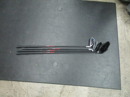 Used Top Flite 4- Piece Junior Set Driver, Hybrid, 7 Iron, Sand Wedge - RH